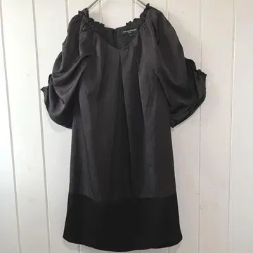 UNITED ARROWS 원피스 블랙 38 일본제 반팔