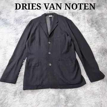 DRIES VAN NOTEN 드리스반노튼 니트 자켓 블랙