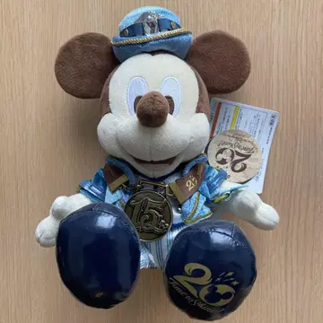 TDS 20주년 봉제 인형 미키 15주년