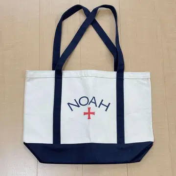 NOAH 토트백 아이보리/네이비
