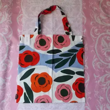 마리메꼬 marimekko 스퀘어 토트 에코백 RUUKKU