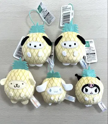 산리오 캐릭터즈 후르츠 인형옷 마스코트 파인