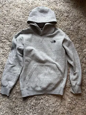 THE NORTH FACE 그레이 후드 부착 후드티