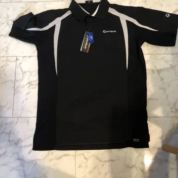 테일러메이드 DRY 기능 폴로 셔츠 블랙