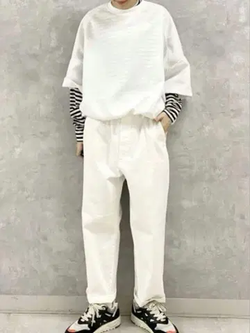 journal standard luxe 9OZ 스트레치 데님 사루엘 팬츠