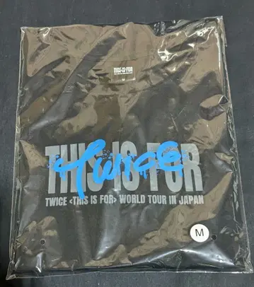 TWICE THIS IS FOR 티셔츠 츠유 TZUYU M 사이즈