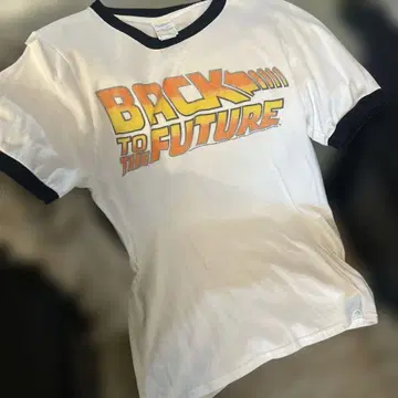 port&company back to the future 링거 티셔츠