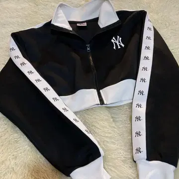 NY MLB 저리 자켓 후드티 숏 기장