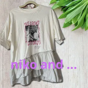 niko and ... 니코 앤드 밑단 프릴 티셔츠