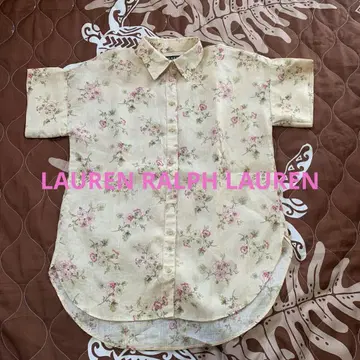 LAUREN 린넨 꽃무늬 셔츠