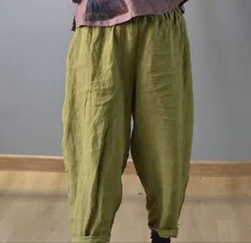린넨 캐주얼 팬츠