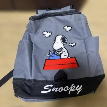 스누피 스퀘어 박스형 백팩
