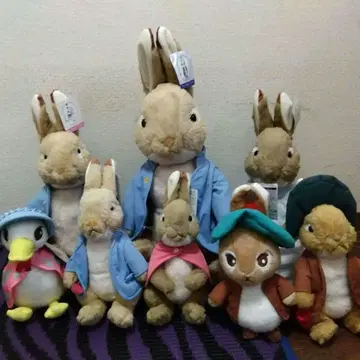 피터 토끼 봉제 인형 세트