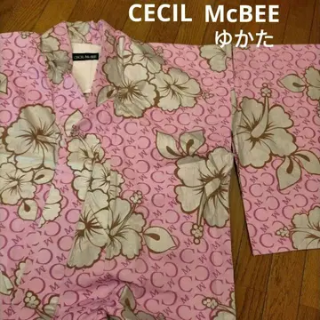 CECIL McBEE 유카타 하이비스커스 핑크