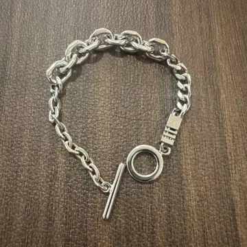 JieDa SWITCHING BRACELET 실버 체인 팔찌