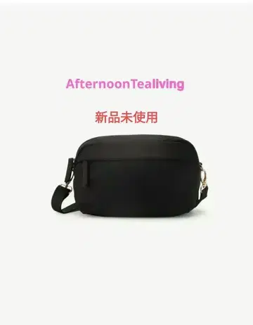 애프터눈 티 리빙 백 숄더백 블랙