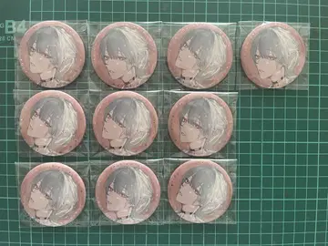 니지산지 줄달이 달 후지시로 SUISAI RAIN 캔뱃지 캔바