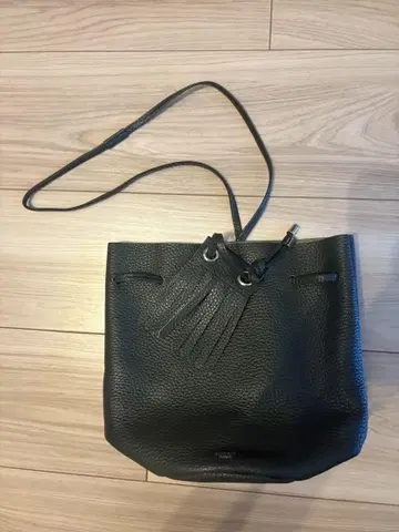 L ship drawstring bag Blancle 모스그린