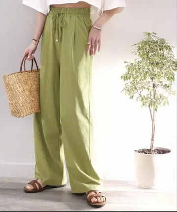 컷 칼라 이지 팬츠