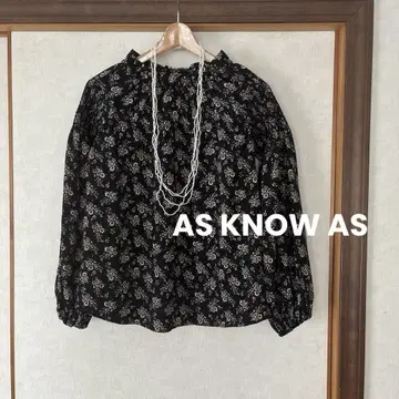 AS KNOW AS PINKY 새상품급 상의 아즈 노우 아즈