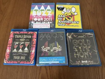 묶음 판매 AAA Live tour Blu-ray판 5장 세트