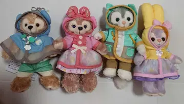 뷰티풀 레이니 데이즈 봉제 인형 배지 4종 세트