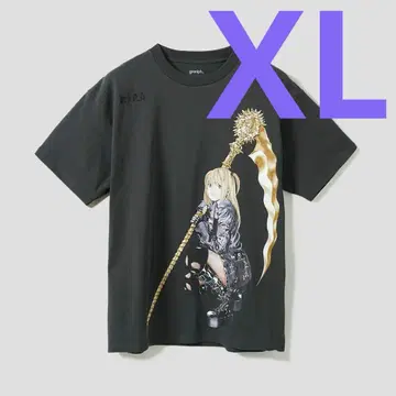 DEATH NOTE 야미카이 사 & 렘 빅 실루엣 티셔츠 XL