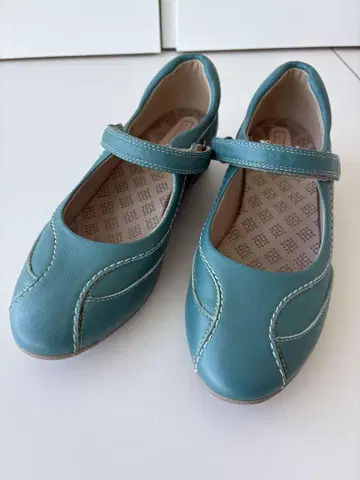 아킬레스 SORBO 캐주얼 슈즈 24.0cm 터콰이즈 블루 새상품급