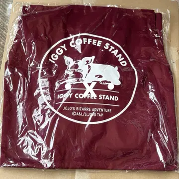 죠죠 IGGY COFFEE STAND 에이프런 와인 레드