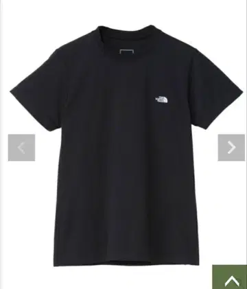THE NORTH FACE 블랙 반팔 티셔츠