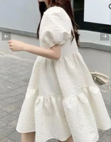 LiLiRena 퍼프 슬리브 원피스