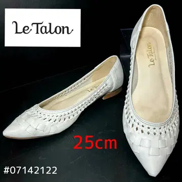 Le Talon 뜨개질 플랫 슈즈 25cm