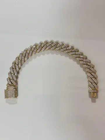 글리터 팔찌 아이스 체인