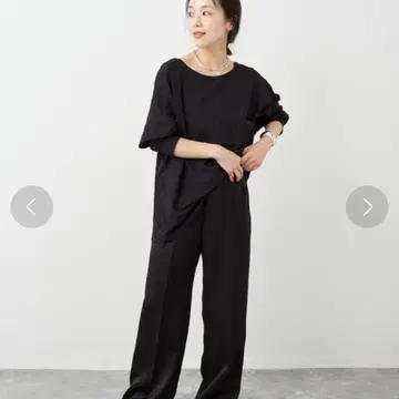 plage 백 오픈 루즈 롱 T