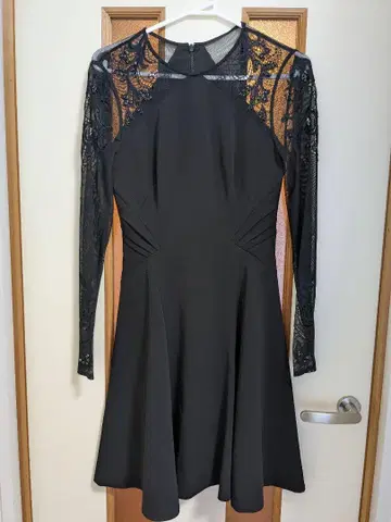 KAREN MILLEN 블랙 플레어 드레스 UK 6