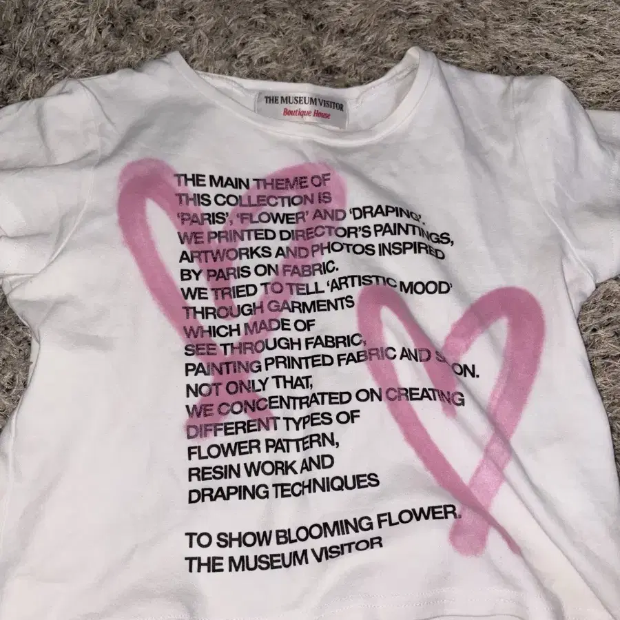 ◆THE MUSEUM VISITOR◆ LETTERING PRINTED COTTON BLOUSON BEIG d7a9574a2fa28.jpg