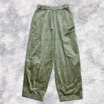 GIANNI LO GIUDICE 여성용 캐주얼 팬츠 XL 카키