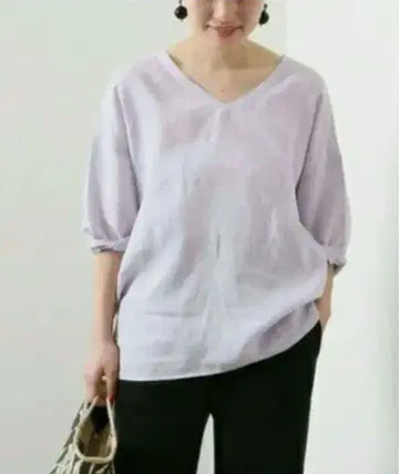 Journal standard relume 린넨 블라우스