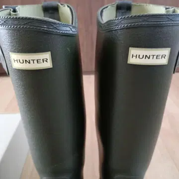 HUNTER FIELD 장화 올리브 그린