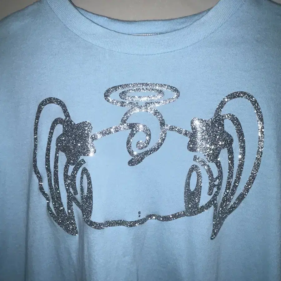 【SHALOM】SHAGGY BOMB TEE SHALOM Puro Bomb Tee - Sky | International Store
