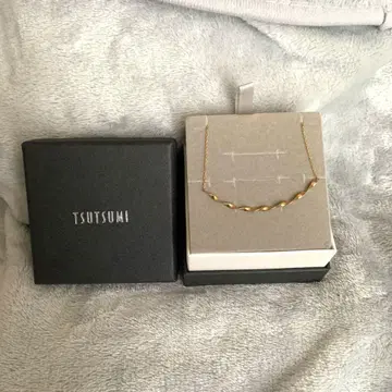 TSUTSUMI 쥬얼리 츠츠미 K10 일레로 골드 목걸이