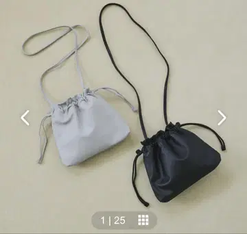 북유럽, 생활용품점 복조리 미니백 라이트 그레이