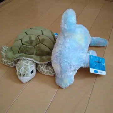 미라쿠수족관 봉제 인형 2종 세트