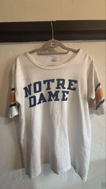 챔피온 NOTRE DAME 티셔츠 70s 바터