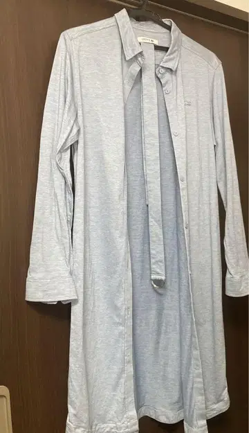 라코스테 셔츠 원피스 EF152E 38 블루