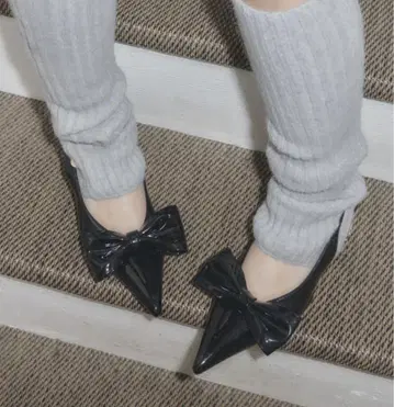 giunon 펌프스 2way pointed toe pumps