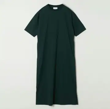 SLOANE 슬로언 HPS 별주 5부 소매 티셔츠 원피스 그린