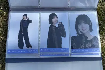 노기자카46 나카니시 아르노 메쉬 니트 브로마이드 3종 컴프