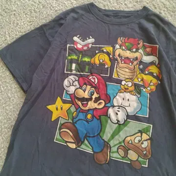 구제 의류 NINTENDO SUPER MARIO 슈퍼 마리오 티셔츠