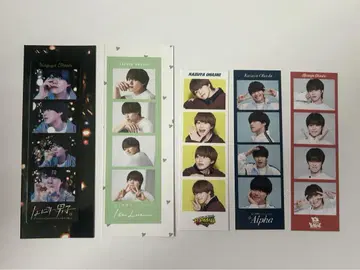 오하시 카즈야 포토 카드 5장 세트